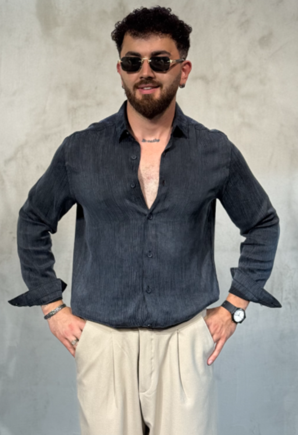 Lyocell Kumaş Gömlek