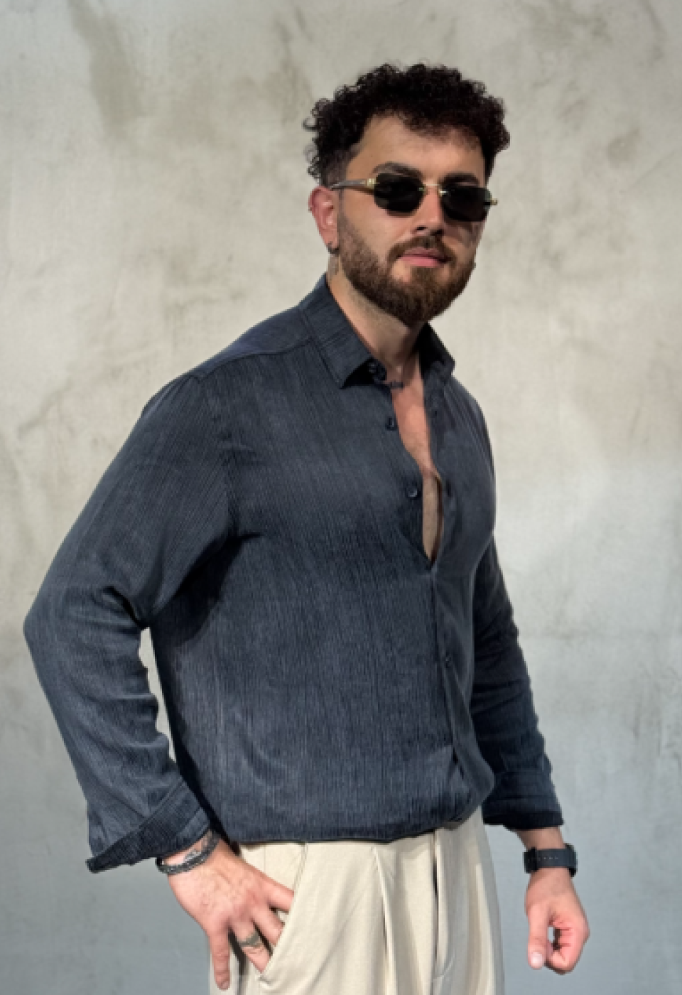 Lyocell Kumaş Gömlek