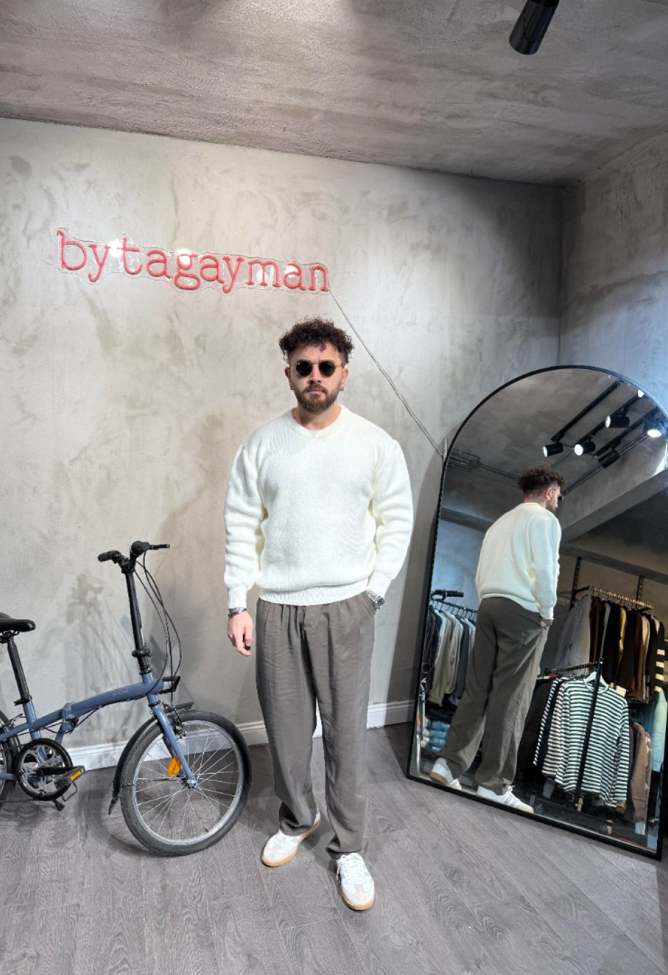 Oversize Yün Kazak