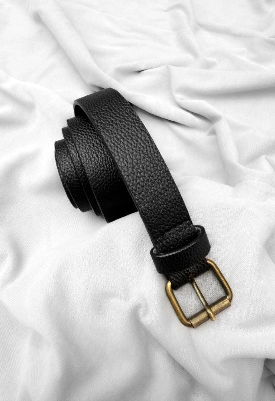 Siyah Pürüzlü Yüzey Kemer