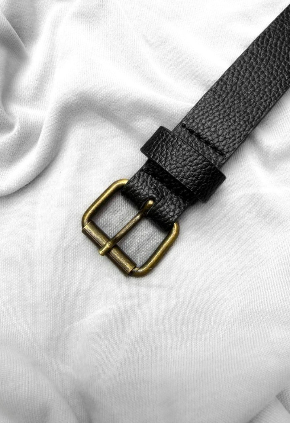 Siyah Pürüzlü Yüzey Kemer