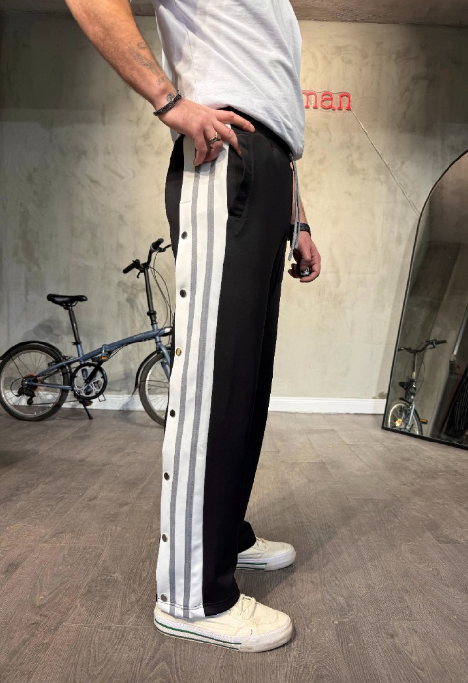 Çizgili Baggy Eşofman