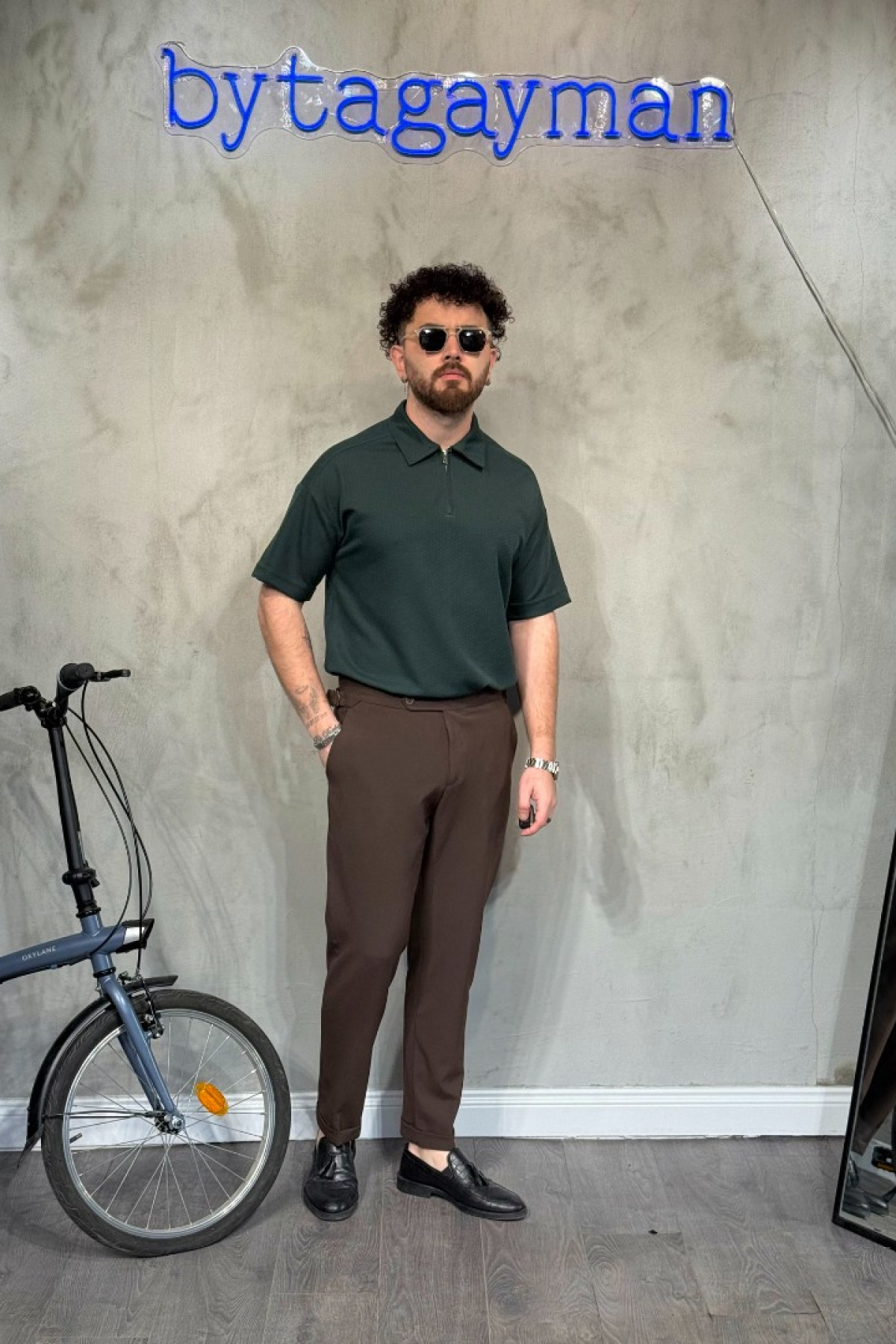 Polo Yaka Yeşil T-Shirt Polo Yaka Yeşil T-Shirt