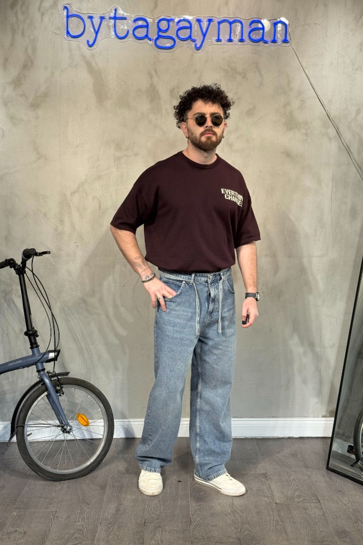 Oversize Bordo T-Shirt Oversize Bordo T-Shirt