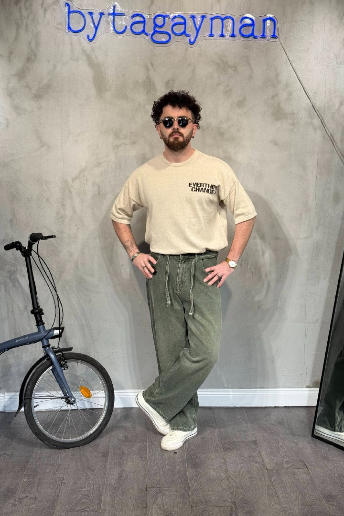 Oversize Kahve T-Shirt Oversize Kahve T-Shirt