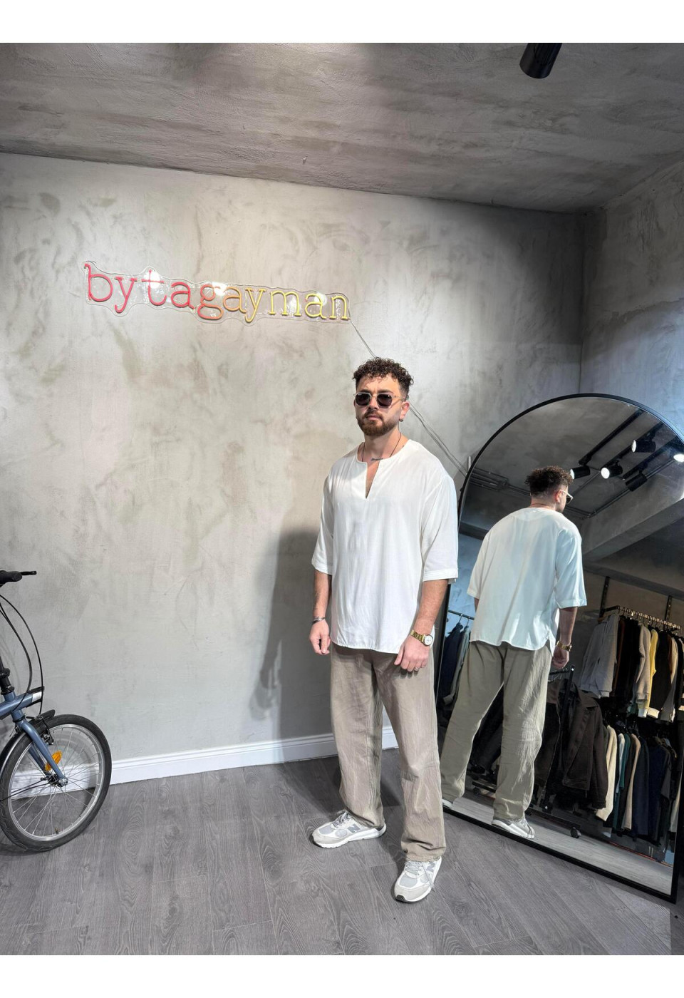 Beyaz Oversize T Shirt