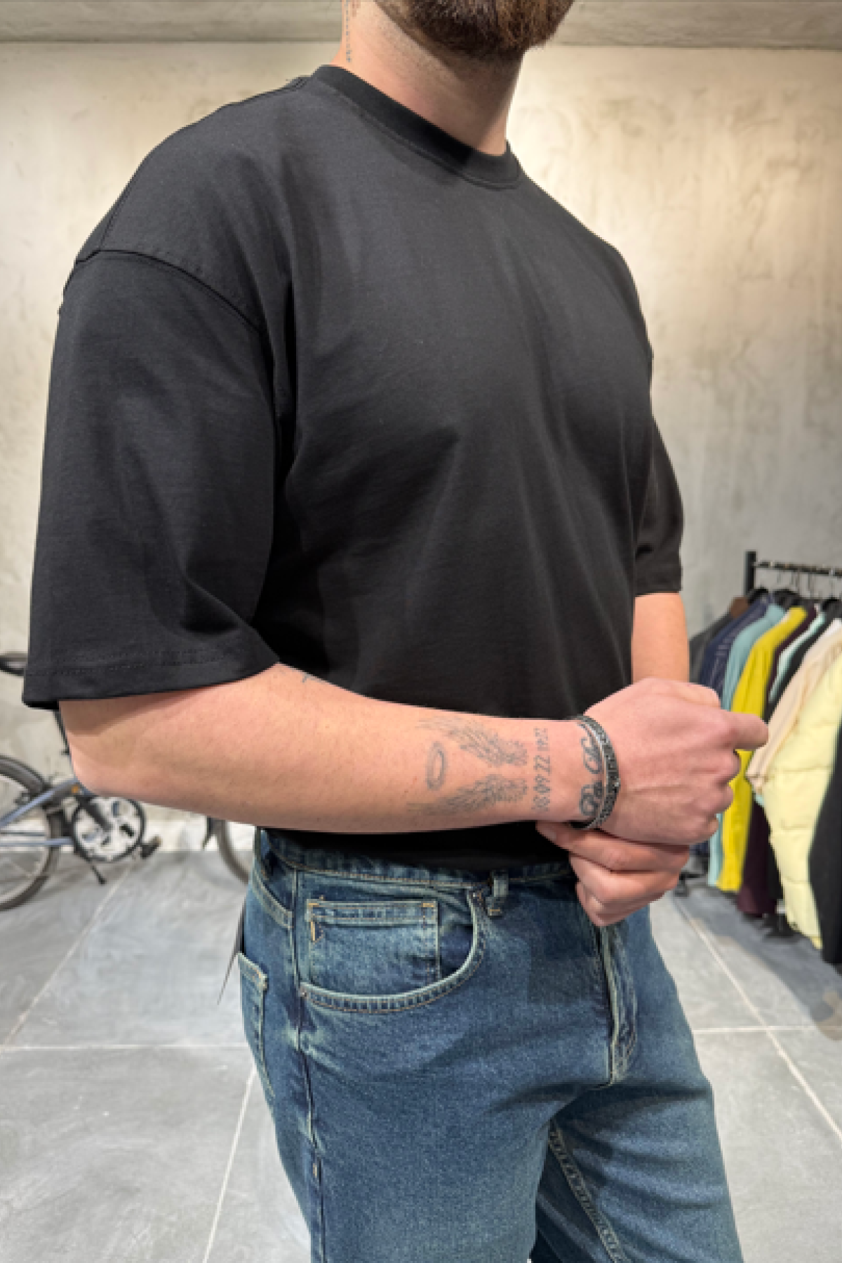 Oversize Siyah T-shirt Oversize Siyah T-shirt