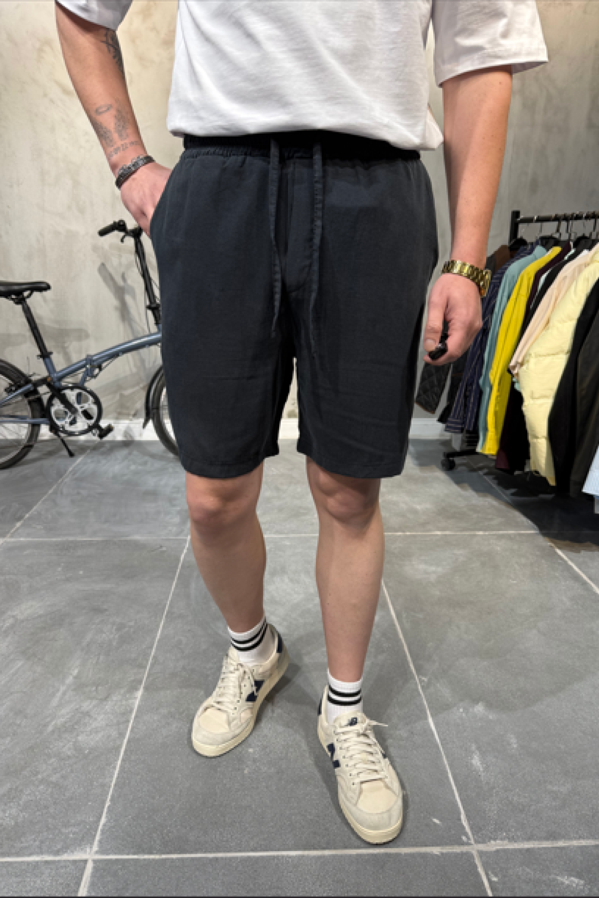 Tensel Mürdüm Şort