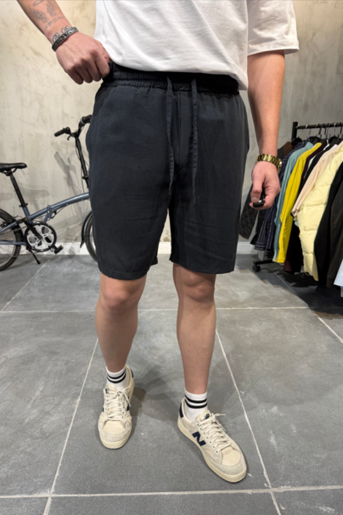 Tensel Mürdüm Şort