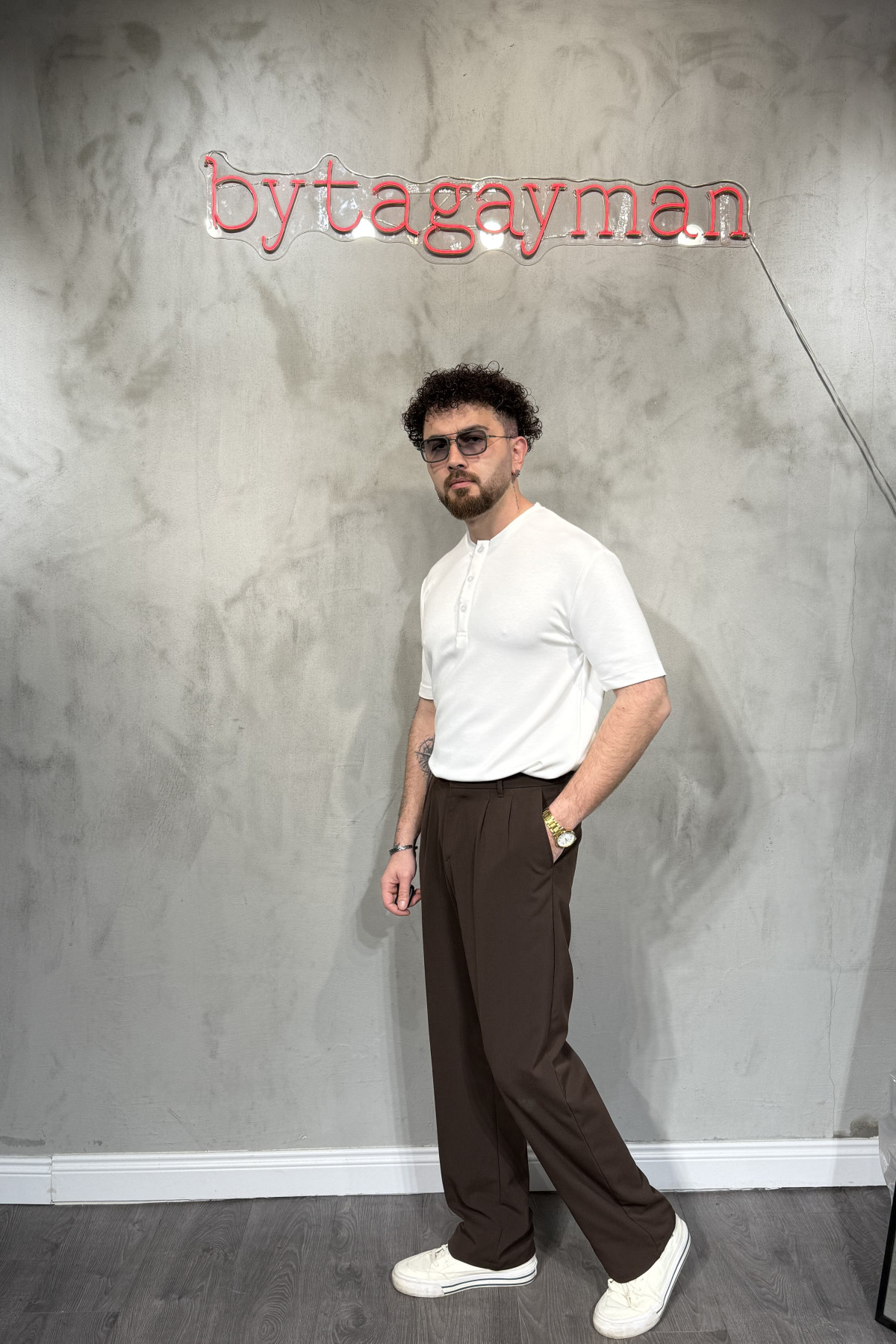 Oysho Beyaz T-Shirt Oysho Beyaz T-Shirt