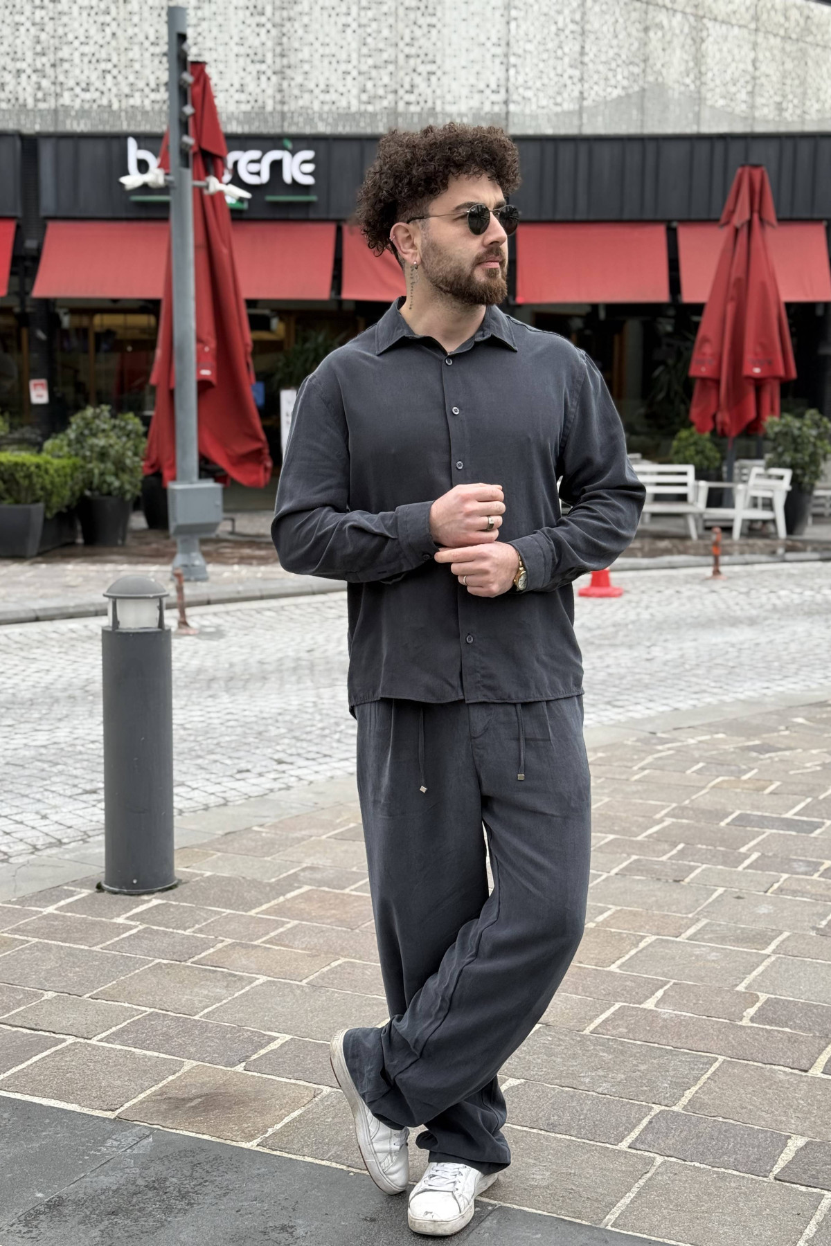 Tensel Füme Alt Üst Takım