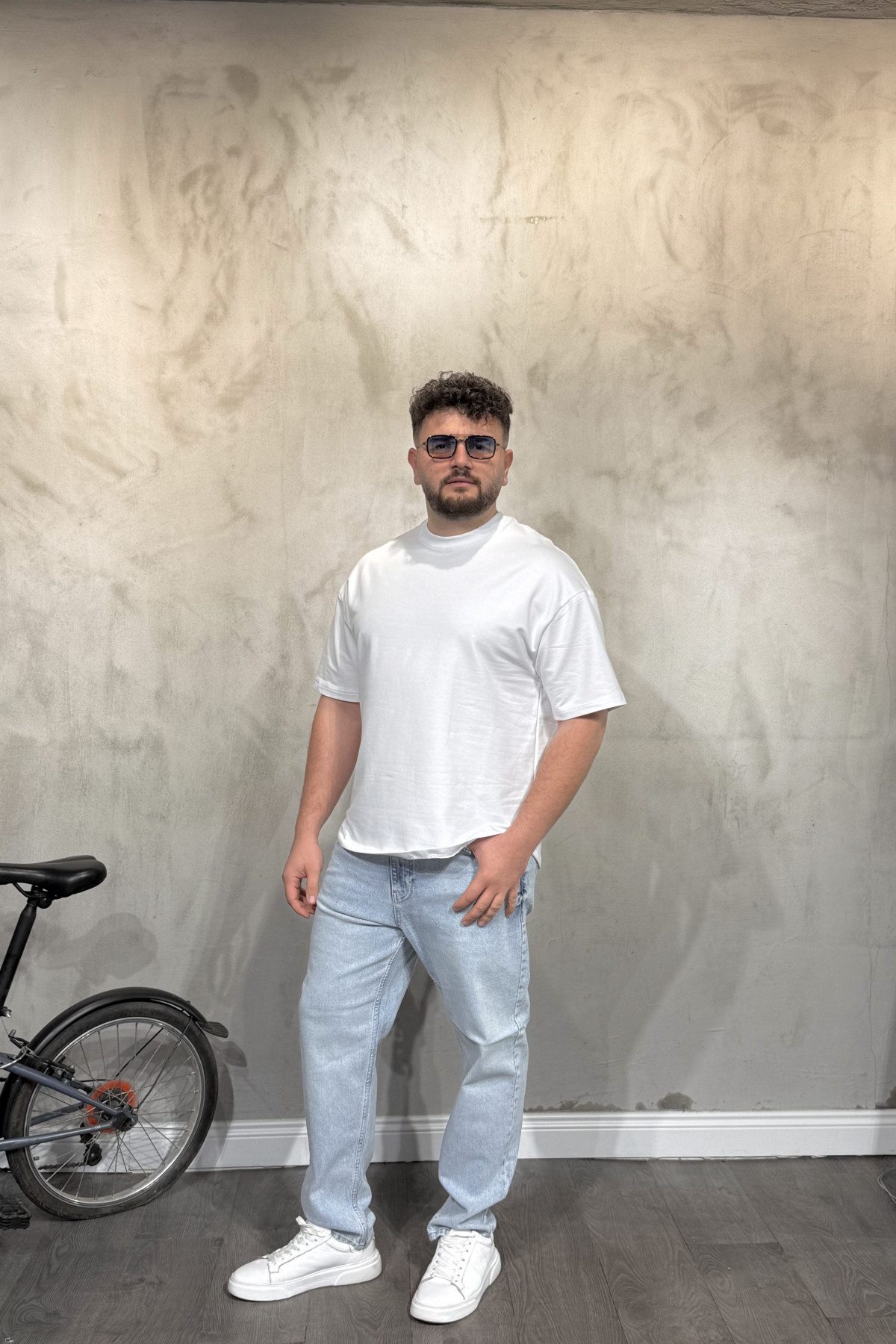 Beyaz Oversize T-Shirt