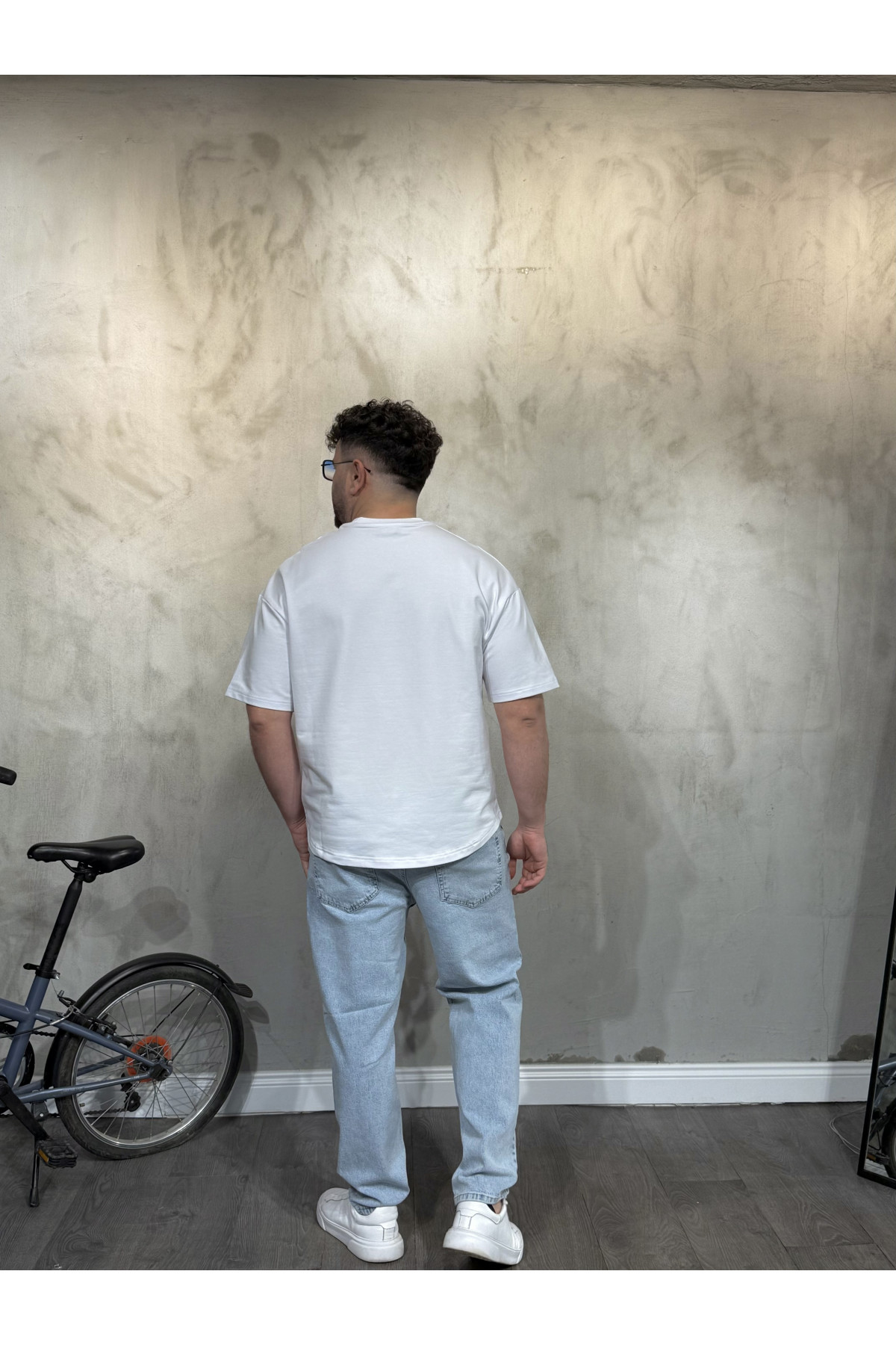 Beyaz Oversize T-Shirt