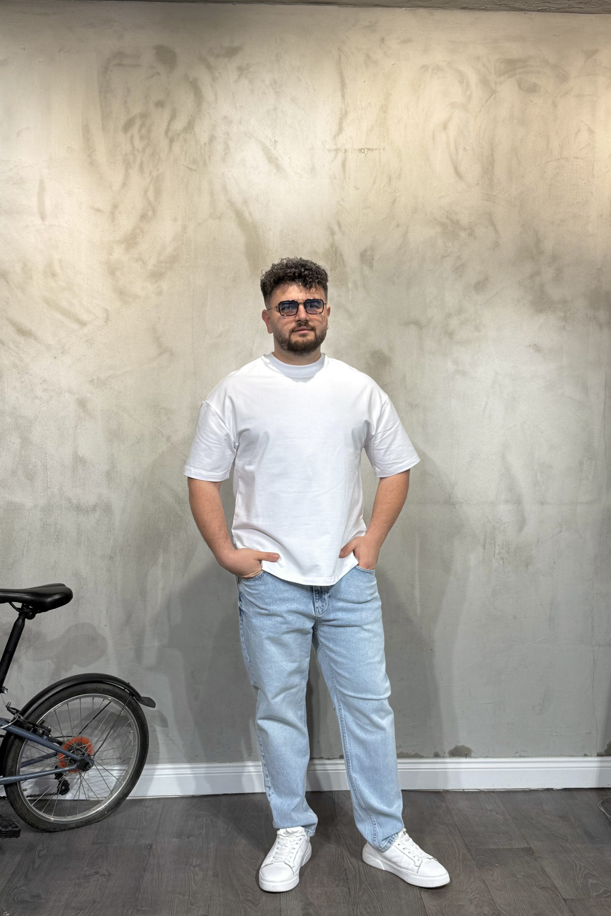 Beyaz Oversize T-Shirt