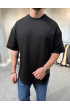 Basic Oversize Siyah T-Shirt Basic Oversize Siyah T-Shirt