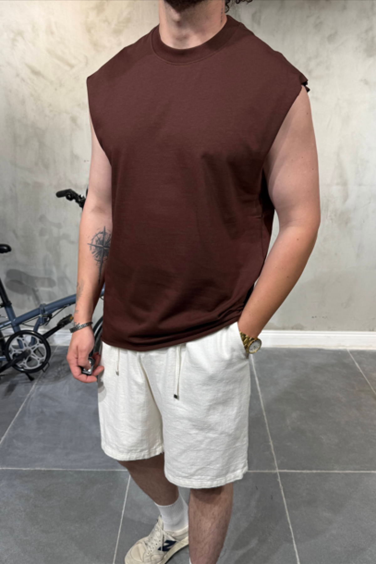 30/2 Sıfır Kol Kahve T-Shirt 30/2 Sıfır Kol Kahve T-Shirt