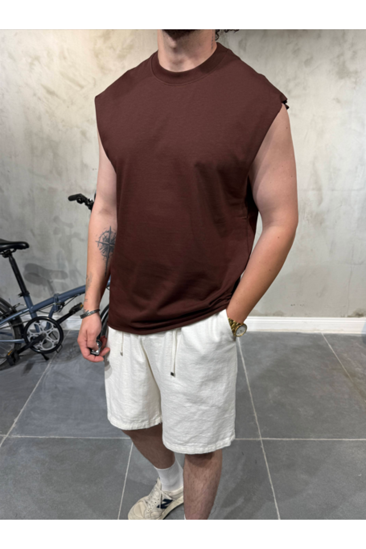 30/2 Sıfır Kol Kahve T-Shirt 30/2 Sıfır Kol Kahve T-Shirt