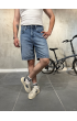 Baggy Mavi Jean Şort Baggy Mavi Jean Şort